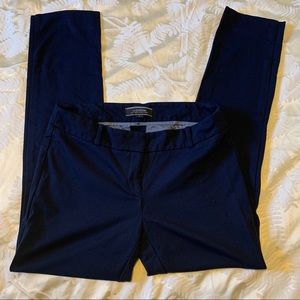 Le Chateau Navy Straight Leg Pants